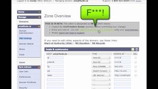 The new Streamlined DNS Zone Editor from easyDNS [upl. by Kerrin]