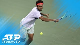 Jo Wilfried Tsonga 10 Sensational SingleHanded Backhands [upl. by Gesner110]