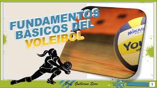 Fundamentos Básicos del VOLEIBOL 🏐 [upl. by Tdnerb]