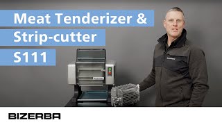 Meat Tenderizer amp Stripcutter S111 [upl. by Ahsikyw]