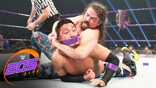 Akira Tozawa vs The Brian Kendrick  Street Fight WWE 205 Live May 23 2017 [upl. by Wyck]