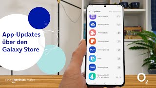 Alle Apps aktualisieren amp automatische AppUpdates  Samsung Galaxy Store [upl. by Eirised]