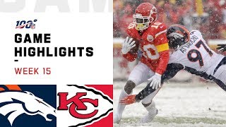 Broncos vs Chiefs Week 15 Highlights  NFL 2019 [upl. by Saxela]