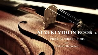 Suzuki Violin book 2 piano accompaniment Musette [upl. by Aikemal]