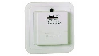 Honeywell Heat Only NonProgrammable Thermostat CT30A1005 [upl. by Ennovi292]