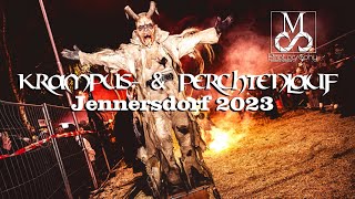 Krampus amp Perchtenlauf 18112023 Jennersdorf [upl. by Lyrred999]