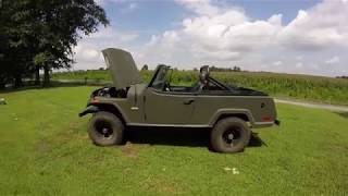 1971 JEEPSTER COMMANDO REBUILD [upl. by Nerej]