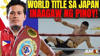 PINOY INAGAW ANG TITULO NG HAPON SA MISMONG TERITORYO NG CHAMPION  VIC SALUDAR VS RYUYA YAMANAKA [upl. by Atsylac879]