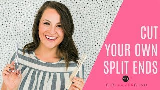 How to Cut Your Own Split Ends [upl. by Maddocks]