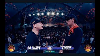 FlipTop  M Zhayt vs Frooz [upl. by Ahcurb618]