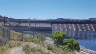 Grand Coulee Dam Washington USA  Two Minute Travel by Continental Drifters [upl. by Cutcheon]