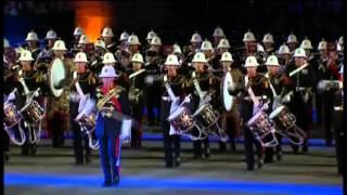 Band of HM Royal Marines England am Basel Tattoo 2010 [upl. by Nowtna517]