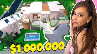 Reacting To 10000 Bloxburg House VS 1000000 Bloxburg MANSION In Roblox [upl. by Yennep]