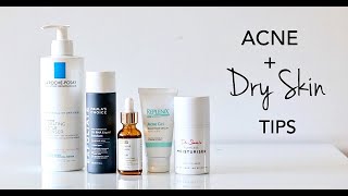 How To Treat Dry Skin  Acne [upl. by Kovacev]