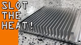 CNC Machining a Heat Sink Part 1 Widget102 [upl. by Lesh722]