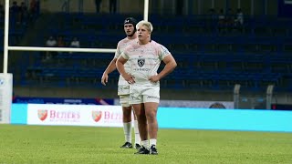 Montpellier HR 14  17 Stade Toulousain I RÉSUMÉ VIDÉO I Match amical 2324 [upl. by Rosamund255]