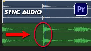 How to Sync Audio in Premiere Pro [upl. by Charline256]