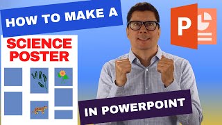 How to make a research poster for a conference using PowerPoint [upl. by Doroteya]