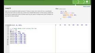 Khan Academy Loopy Ruler Challenge [upl. by Milde711]