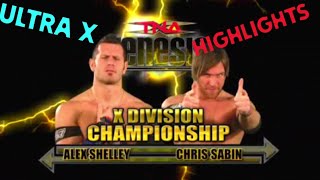 Alex Shelly vs Chris Sabin XDivision Championship Final TNA Genesis 2009 Highlights [upl. by Peyton]