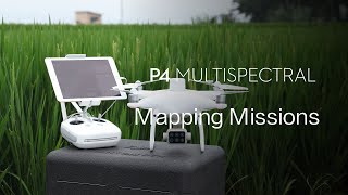 P4 Multispectral  Mapping Missions [upl. by Anuahc922]