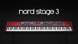 Introducing Nord Stage 3 at Musikmesse 2017 [upl. by Atrice757]