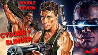 CyborgSlinger Bluray Double Review Van Damme [upl. by Cochard]