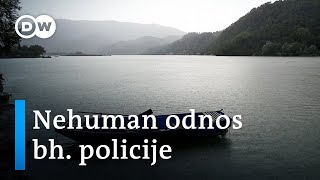 Policajci prisilno vraćaju migrante u Srbiju [upl. by Siffre579]