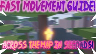 Shindo Life  FAST MOVEMENT GUIDE Zoom Across The Map In Seconds [upl. by Ethbun]