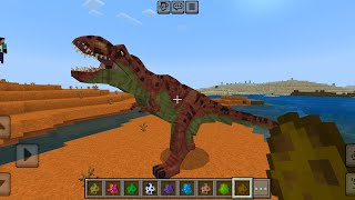 Dianasours Time MOD in Minecraft PE [upl. by Nosneb]