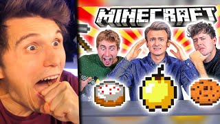 Paluten REAGIERT auf Minecraft Essen in REAL LIFE [upl. by Anigriv256]