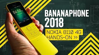 The Banana Phone Is Back Nokia 8110 4G HandsOn [upl. by Chalmer]