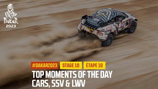 Cars Top moments  Stage 10  Dakar2023 [upl. by Ohs]