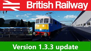 Roblox British Railway Version 133 Update [upl. by Garbers506]