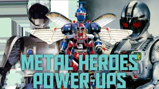 Metal Heroes PowerUps Jiban Blue Swat Exceedraft and BFighter MOST VIEWED VIDEO [upl. by Ethelbert]