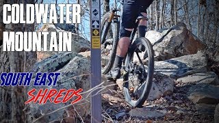 Longest downhills in Alabama  Mountain Biking at Coldwater Mtn [upl. by Snoddy]