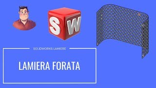 Lamiera Forata  Solidworks Italiano  Tutorial 132 [upl. by Feliza747]