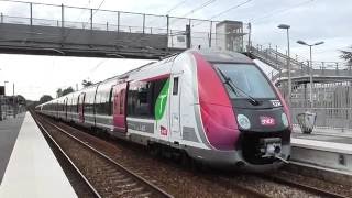 Z50000 NAT  Départ de la gare de Domont sur la ligne H du Transilien [upl. by Anyale]