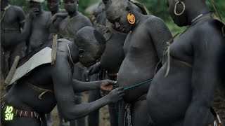 BODI TRIBE OF ETHIOPIA TRIBE WHERE FAT IS BEAUTIFUL [upl. by Ahsilek]