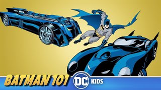 Curiosidades del Batimóvil  Batman 101 En Latino  DC Kids [upl. by Ire]