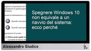 Spegnere vs riavviare in Windows 10 differenze spiegate [upl. by Jean]