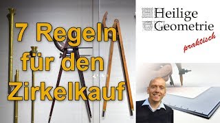 Heilige Geometrie zeichnen 7 Kauftipps zum besten Zirkel  DIY Tutorial Mathematik Kaufberatung [upl. by Leban581]