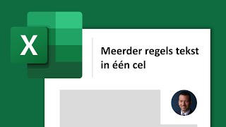 Excel meerdere regels tekst in één cel in 90 seconden 2 manieren [upl. by Lewis]