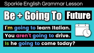 Be  Going To  Future Tense  English Grammar for Beginners  QUIZ [upl. by Enrobso]