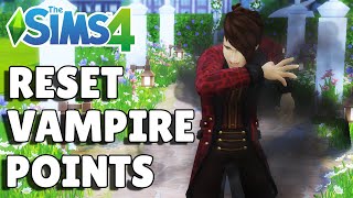 How To Reset Vampire Power Points And Weaknesses  The Sims 4 Guide [upl. by Irved276]