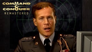 Command amp Conquer Remastered  All GDI Cutscenes Game Movie [upl. by Terhune313]