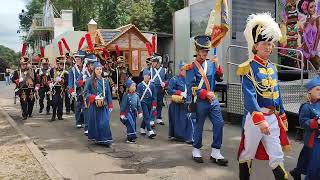 Fusiliers Marins 1810 direction la Chapelle de Heigne [upl. by Nagel]