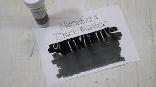 Noodlers Dark Matter writing sample [upl. by Zednanreh]