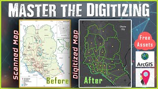 Master the Digitizing in 15 Minutes  ArcGIS InDepth Tutorial [upl. by Markland]