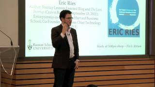 Watch Eric Ries Discuss quotThe Lean Startupquot [upl. by Negrom190]